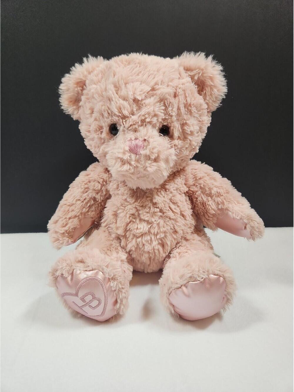 Build A Bear Pink Make Me Blush Bear 14” Plush Stuffed Teddy With Heart Box**